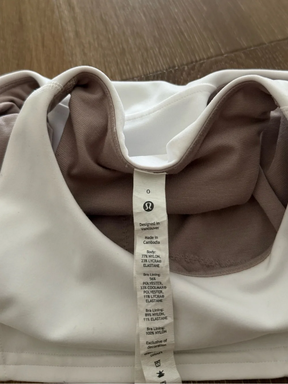 Lululemon White Tank